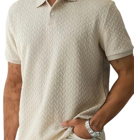 Trillion Jaqquard Men's Polo T Shirt for Men (Polyester Blend | Regular Fit)